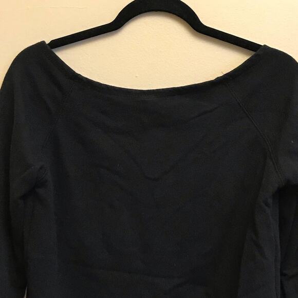 Young & Reckless (Y&R) S scoop neck sweater black red Los Angeles - Picture 6 of 7